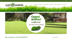 Desktop Screenshot of illesgarden.com